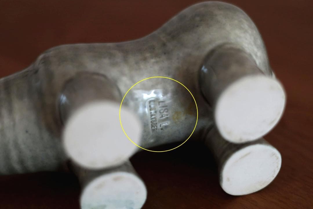 Lisa Larson リサラーソン 大きな動物園 Stora Zoo カバ