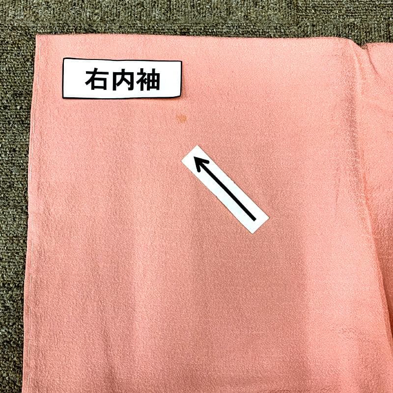 510ag26□七五三 三歳 女児 着物&被布＆長襦袢 作家物 色無地□美品