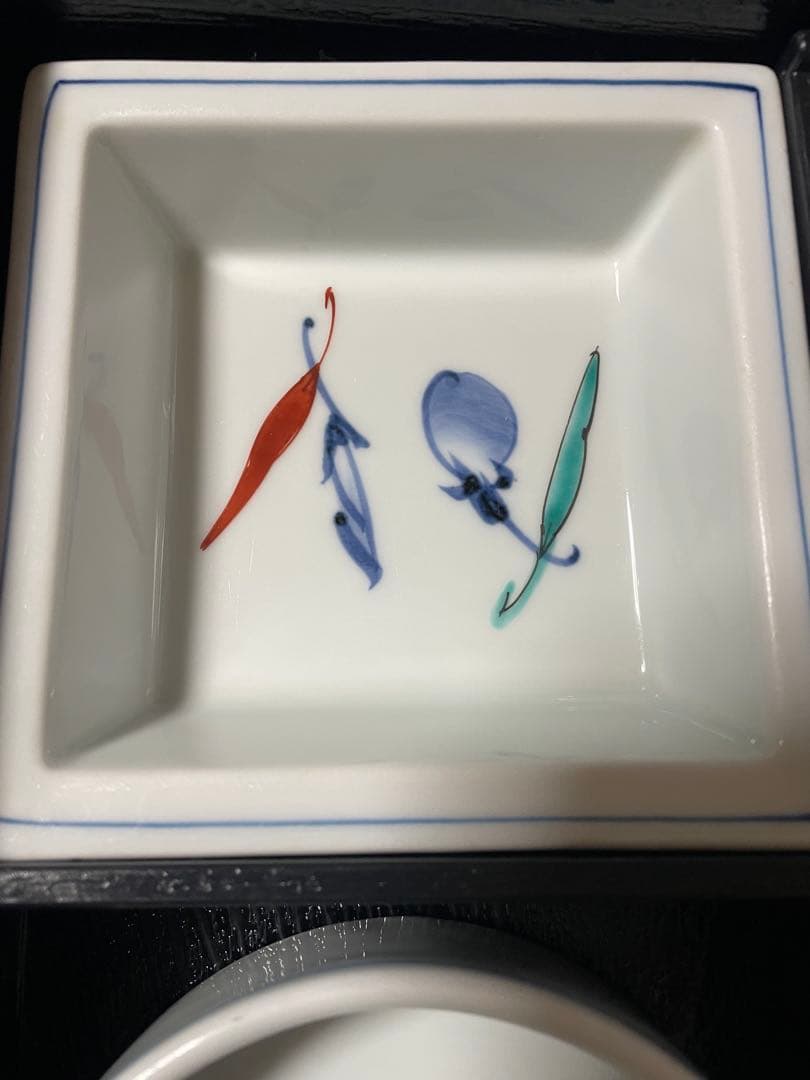 花と鳥の絵柄 食器　5セット