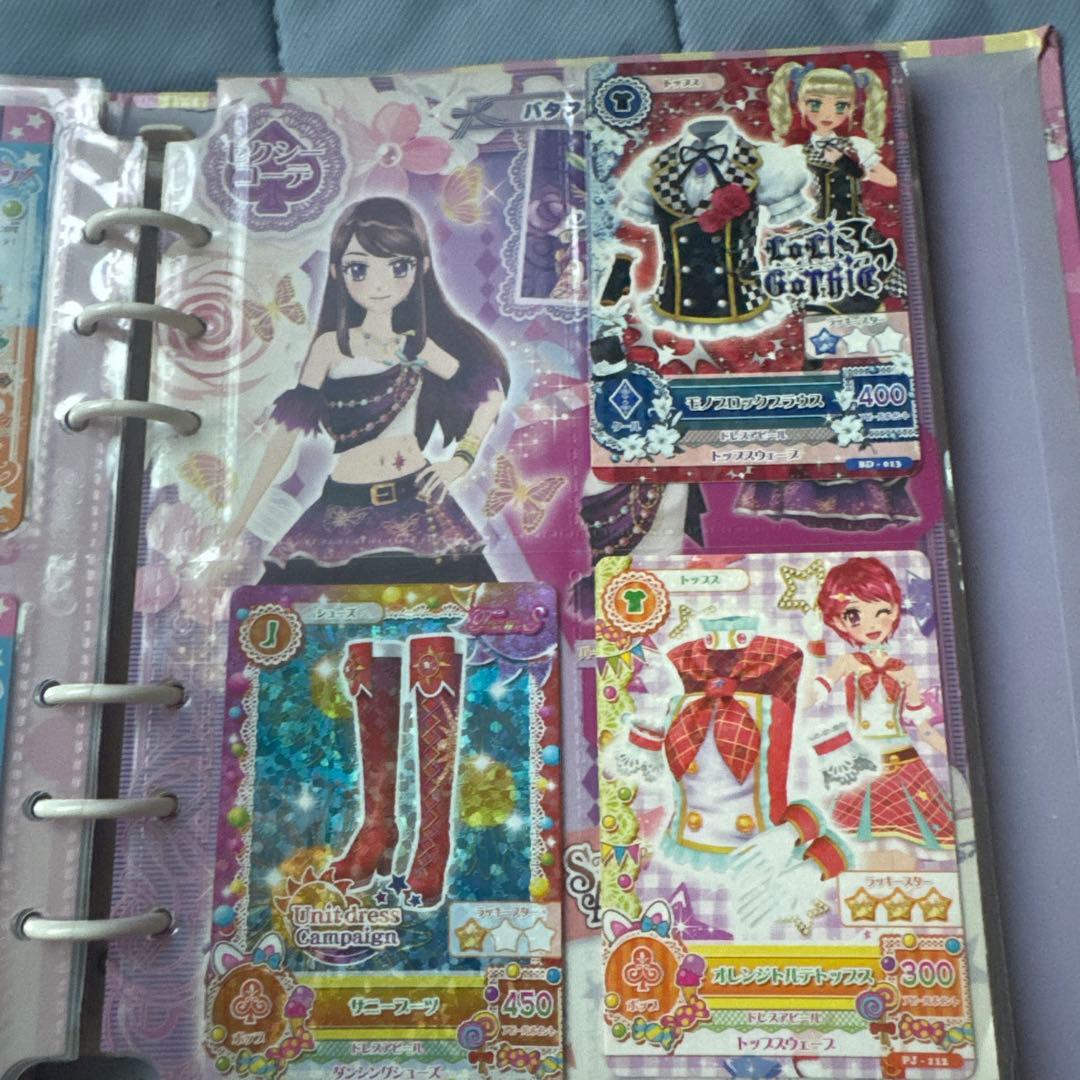 アイカツ 公式バインダー 初期 カード92枚付き - メルカリ