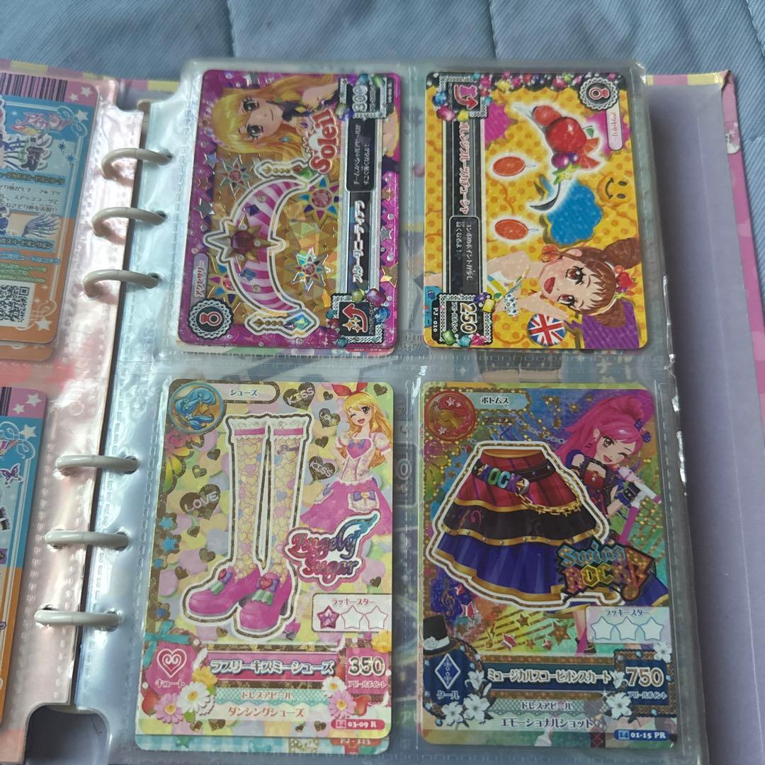 アイカツ 公式バインダー 初期 カード92枚付き - メルカリ