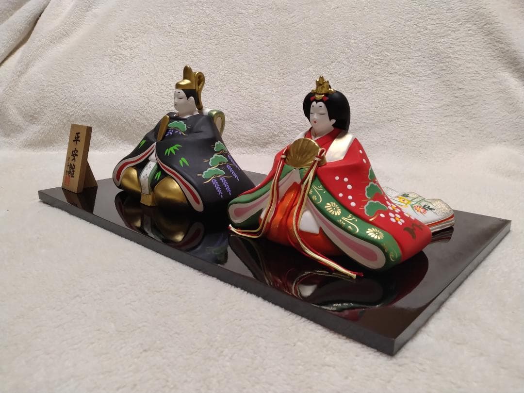 【 最短日時指定で発送 】 平安 内裏雛 （特大） おひな様 015