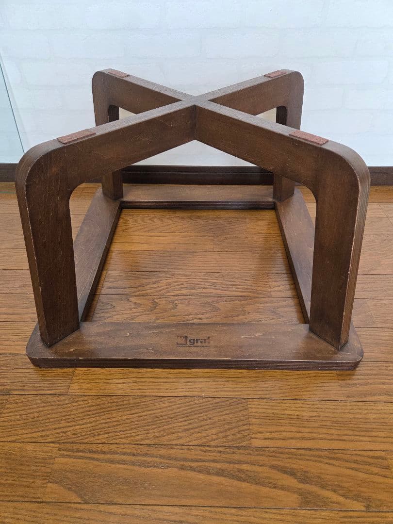 木製家具、ガラストップセンターテーブル、ローテーブル、