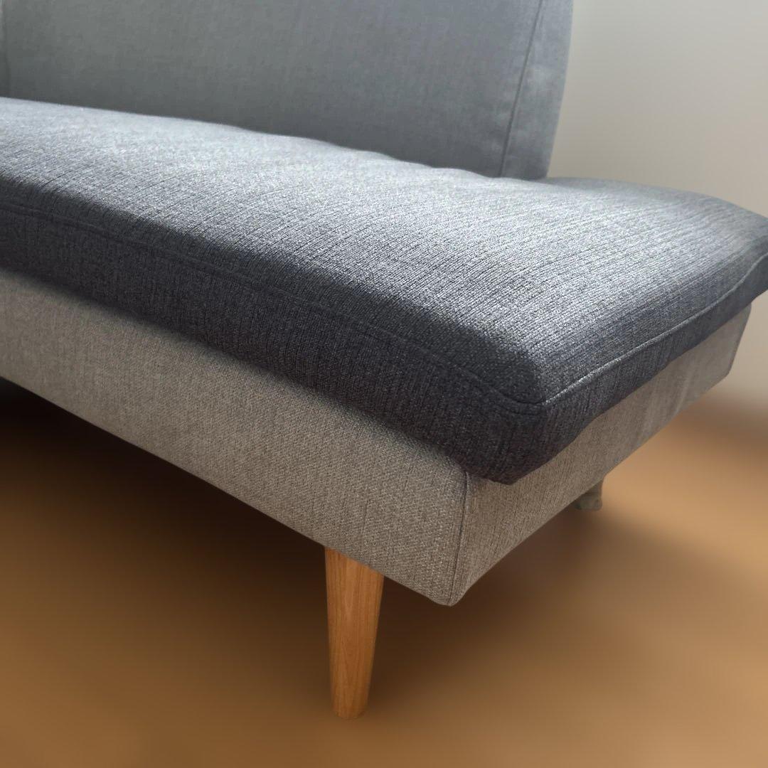 MOMO NATURAL モモナチュラル L字ソファ コーナーソファー②