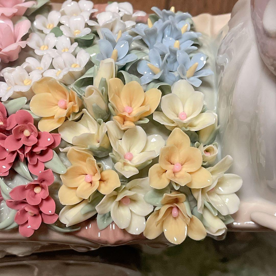 LLADRO リヤドロ　6521 可愛いお花屋さん