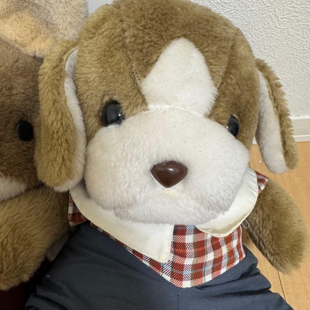 サンアロー うさぎ 犬 ぬいぐるみ レトロ ヴィンテージ 昭和