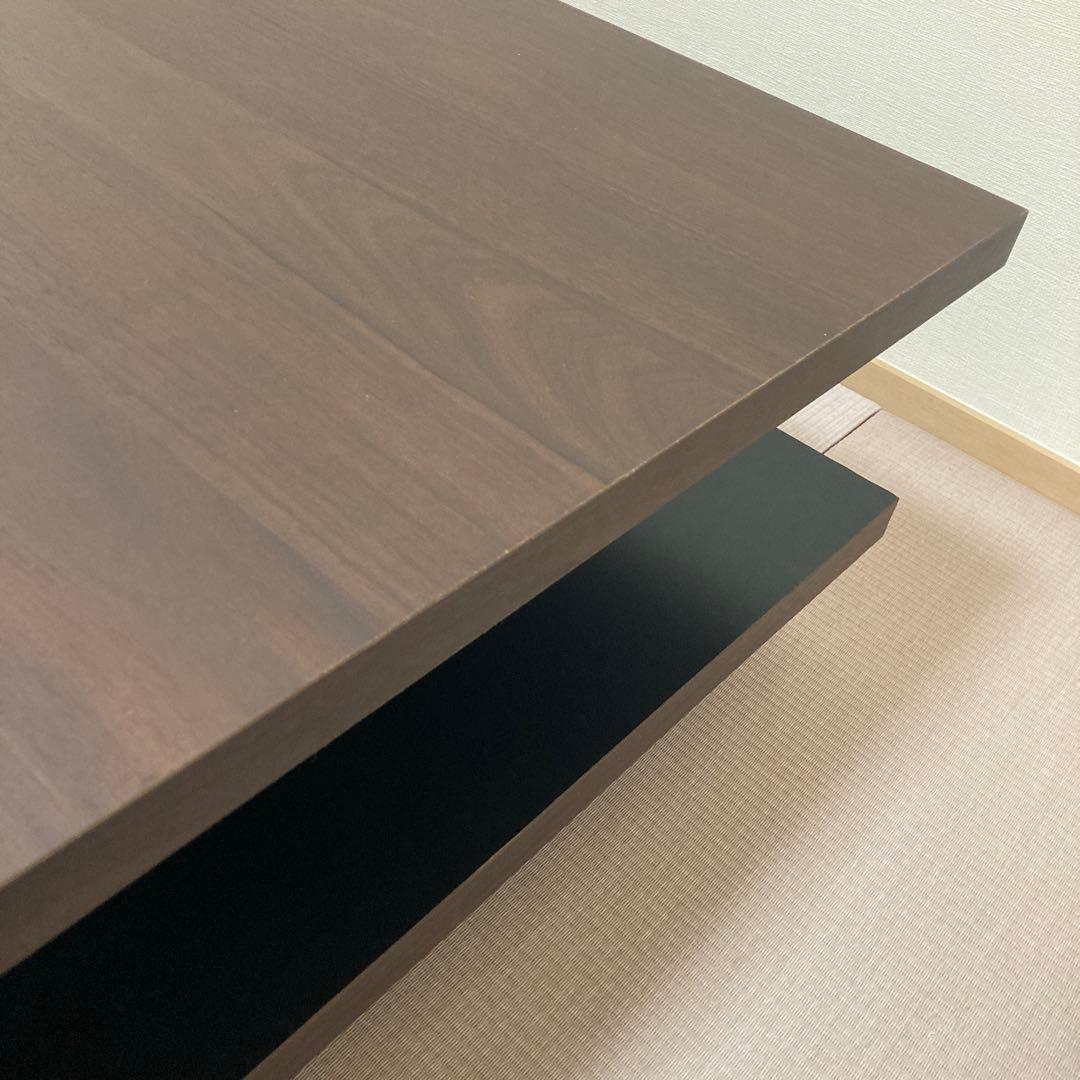 LOWYA【美品】【完売品】ローテーブル 収納付き　日本製