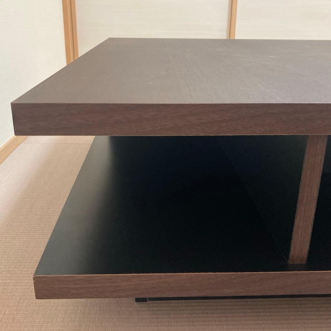 LOWYA【美品】【完売品】ローテーブル 収納付き　日本製