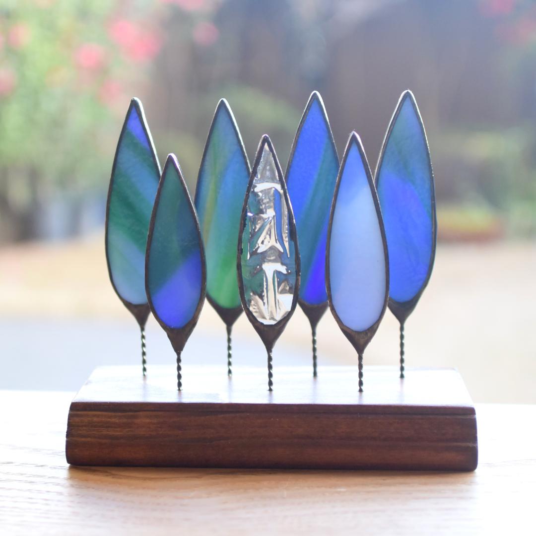 木立ち ステンドグラス(STG195) - メルカリ