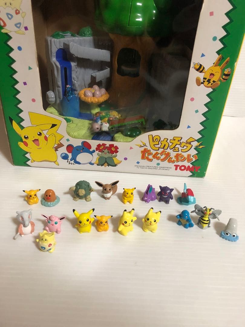 当時品　ポケモン　ちびポケハウス　デラックスタイプ　ピカチュウたんけんたい