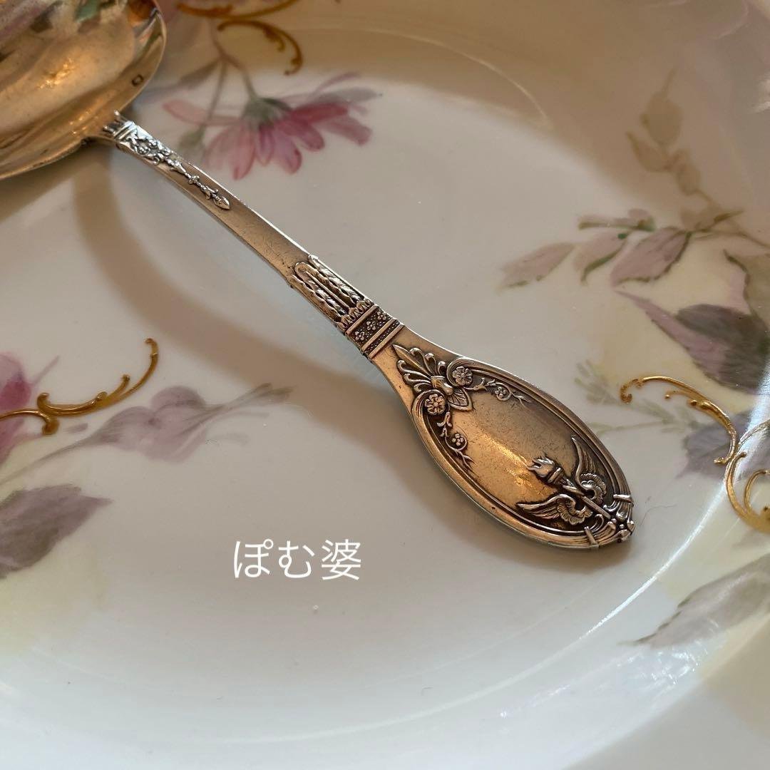 ①パリ窯／プレート ②ボンボニエール／クリスタル＋純銀 ③レードル／純銀