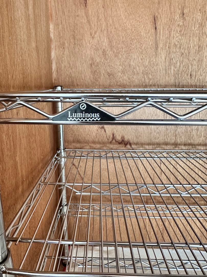 ルミナスレギュラー スチールラック 棚板 121.5×46cm ポール25mm