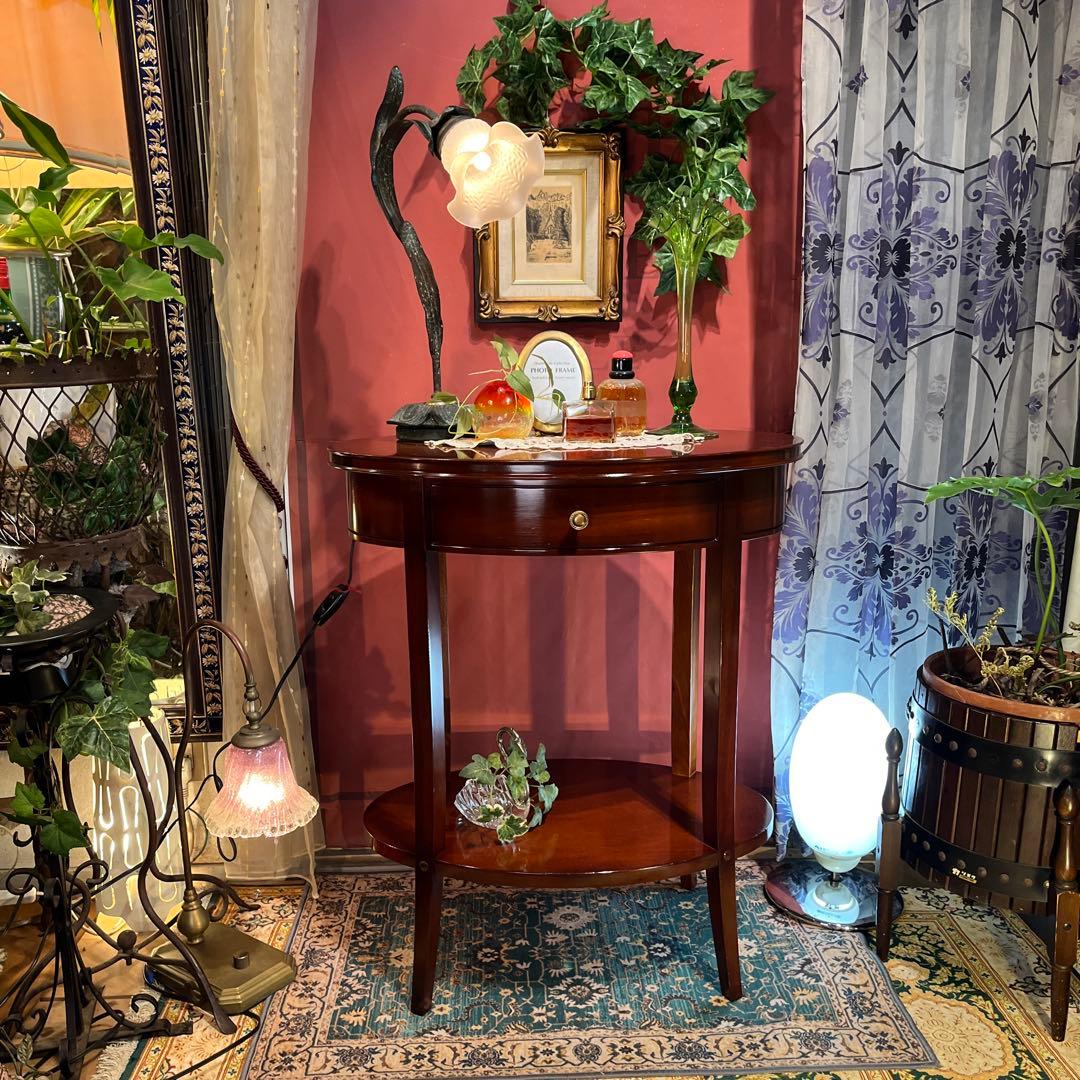 ツンデレ ケントクラシカル　オーバル１DR アクセント　ホールキャビネット