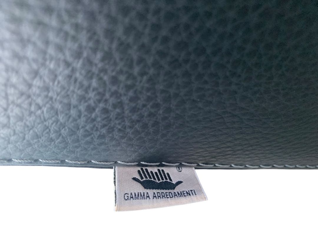 GAMMA ガンマ 本革1人掛けソファイタリア製高級家具レザーソファ