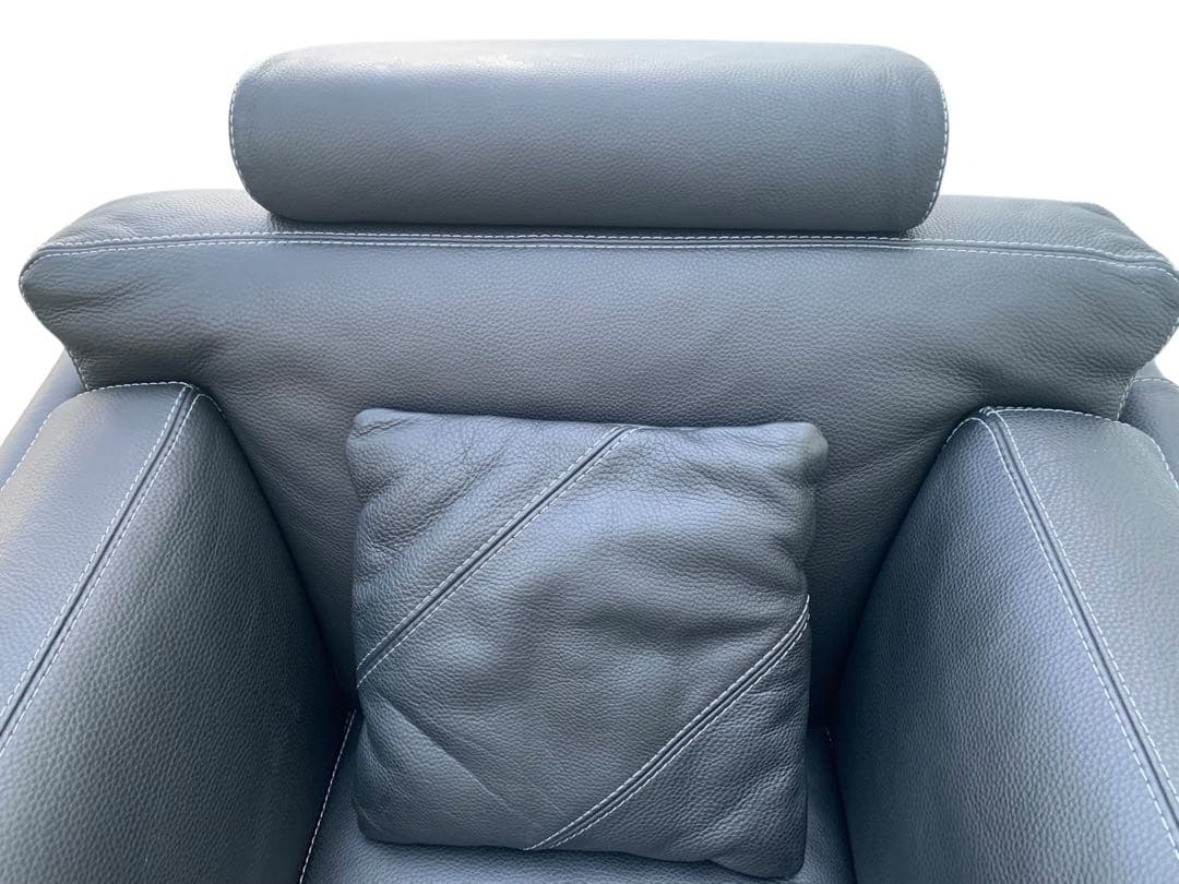 GAMMA ガンマ 本革1人掛けソファイタリア製高級家具レザーソファ