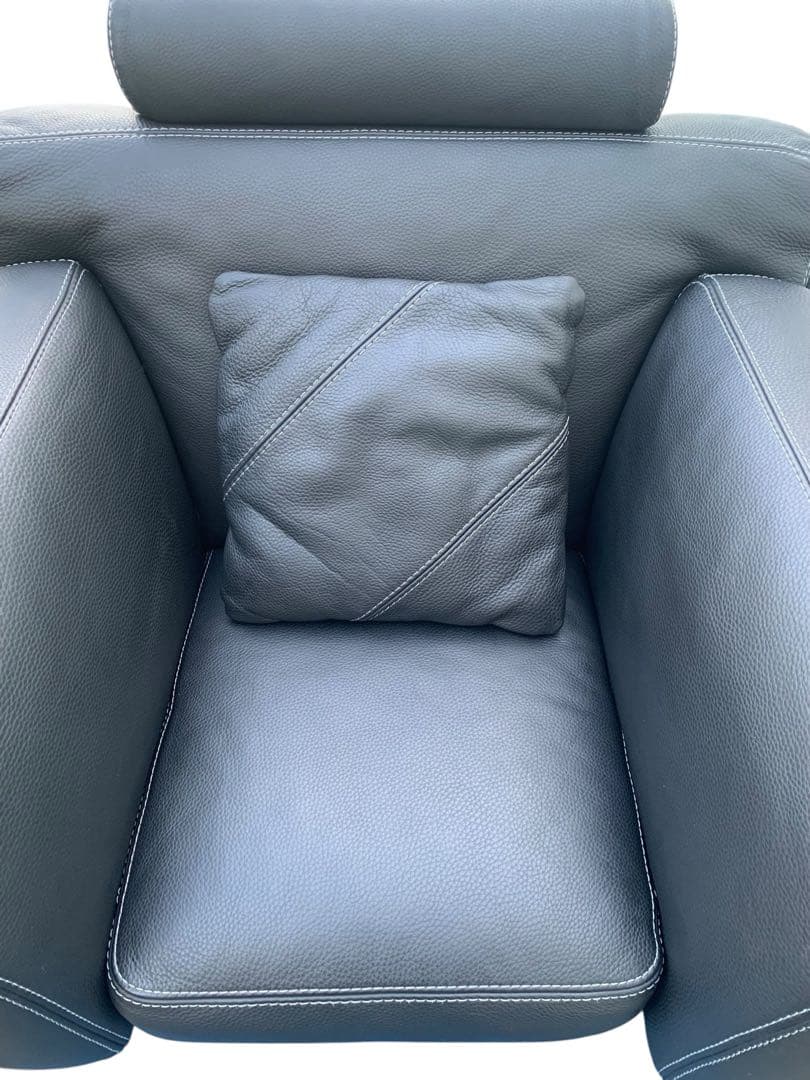 GAMMA ガンマ 本革1人掛けソファイタリア製高級家具レザーソファ