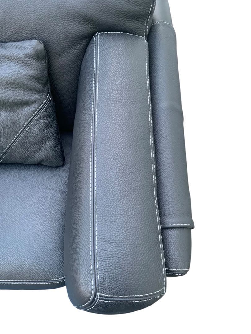 GAMMA ガンマ 本革1人掛けソファイタリア製高級家具レザーソファ