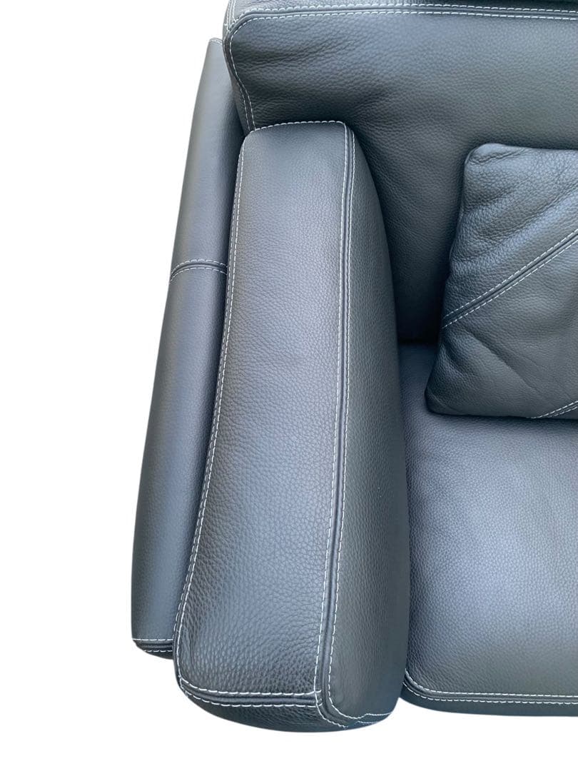 GAMMA ガンマ 本革1人掛けソファイタリア製高級家具レザーソファ