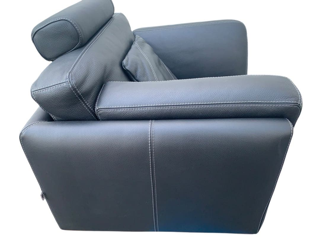 GAMMA ガンマ 本革1人掛けソファイタリア製高級家具レザーソファ