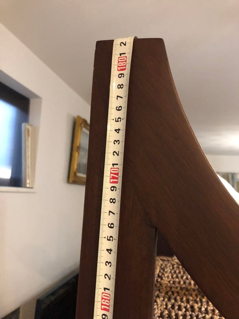 バリ家具　木製ラック 5段 ブラウン