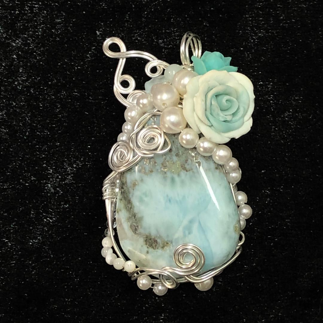 パワーストーンペンダント ラリマー 02