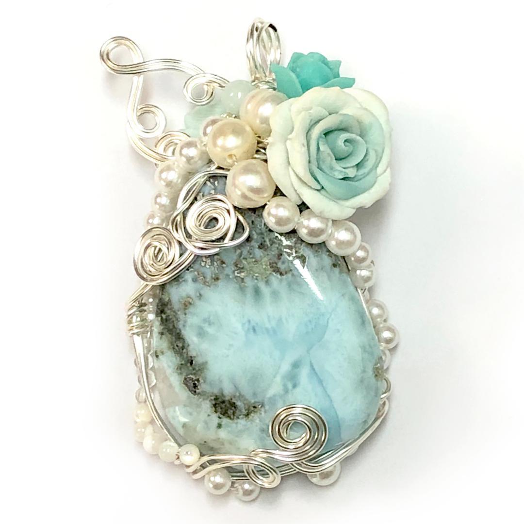 パワーストーンペンダント ラリマー 02