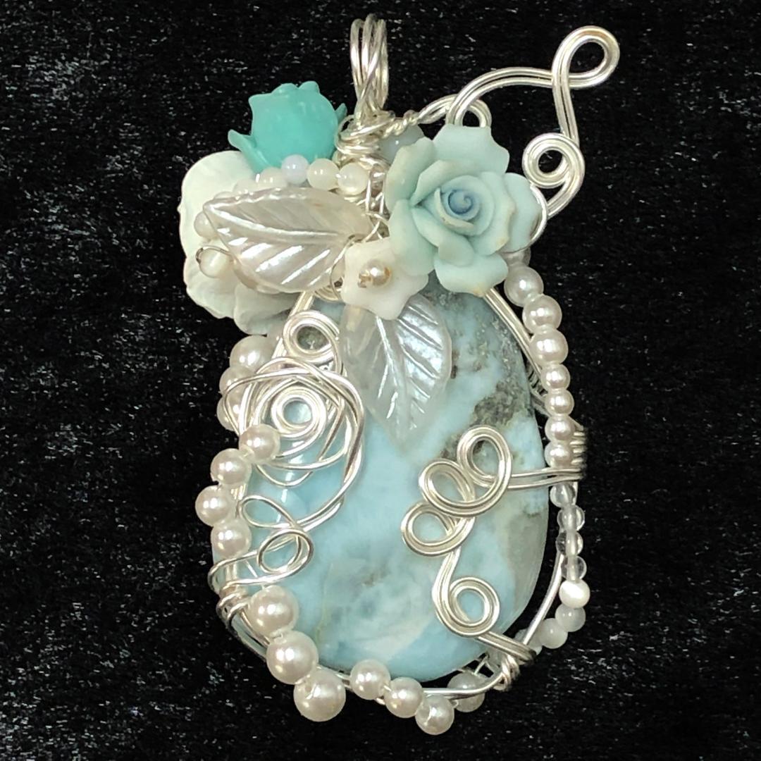 パワーストーンペンダント ラリマー 02