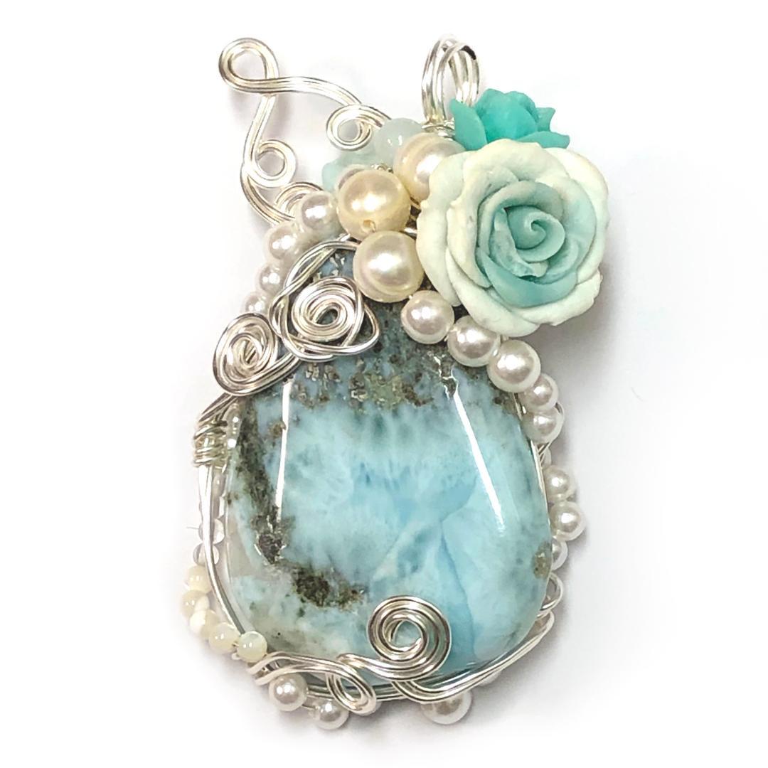 パワーストーンペンダント ラリマー 02