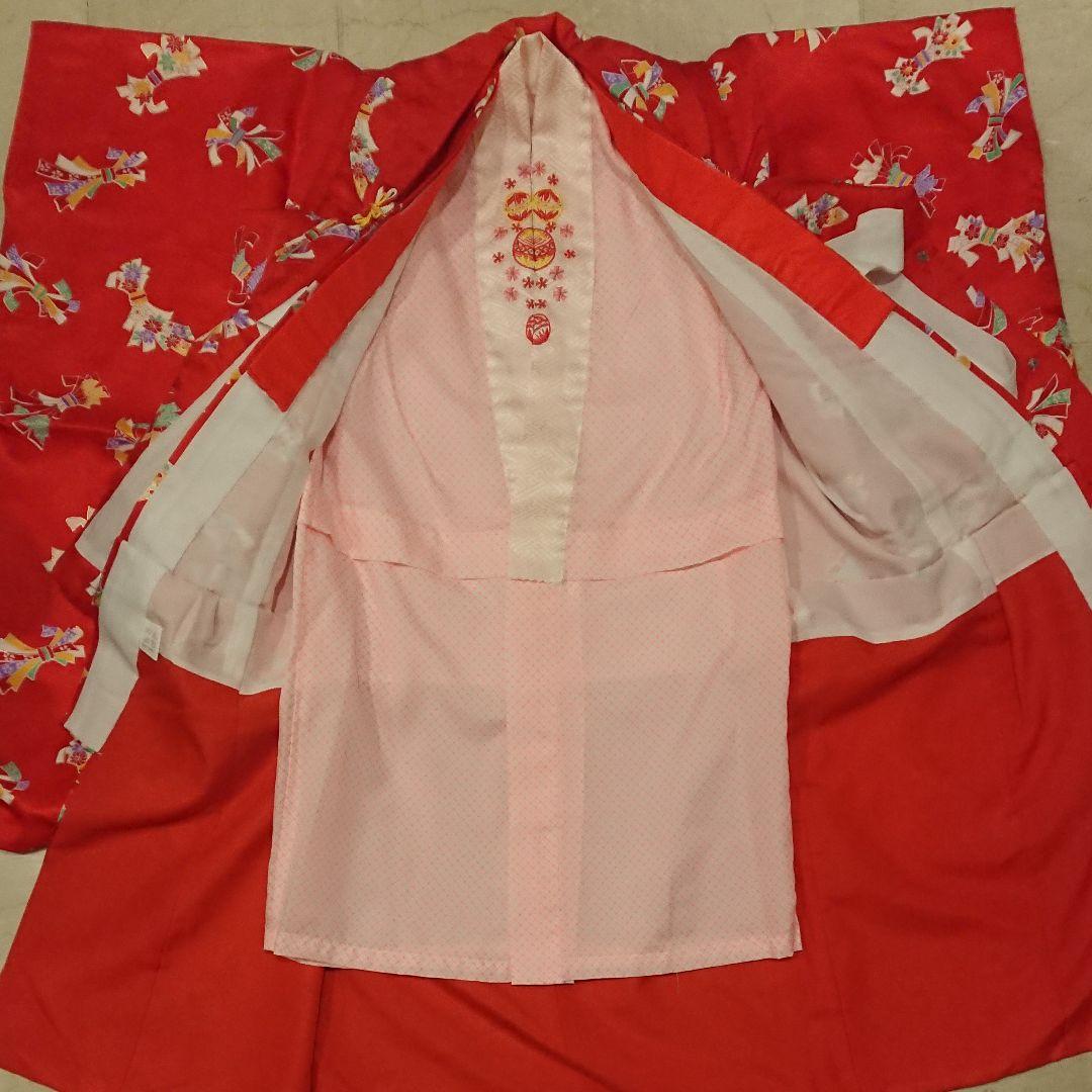 【美品】七五三 正月 晴れ着 着物 女の子 3歳 フルセット