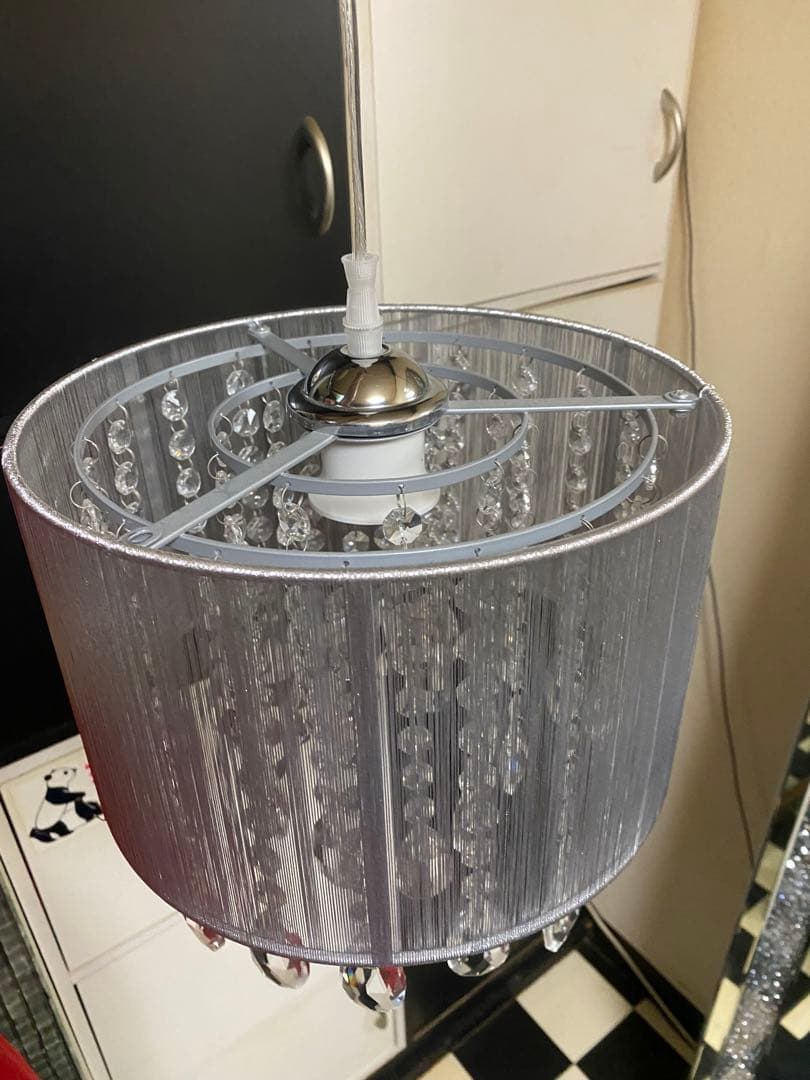 美しい光♦️クリスタル♦️ シャンデリア キラキラ♦️点灯確認済み♦️補償付 送料込