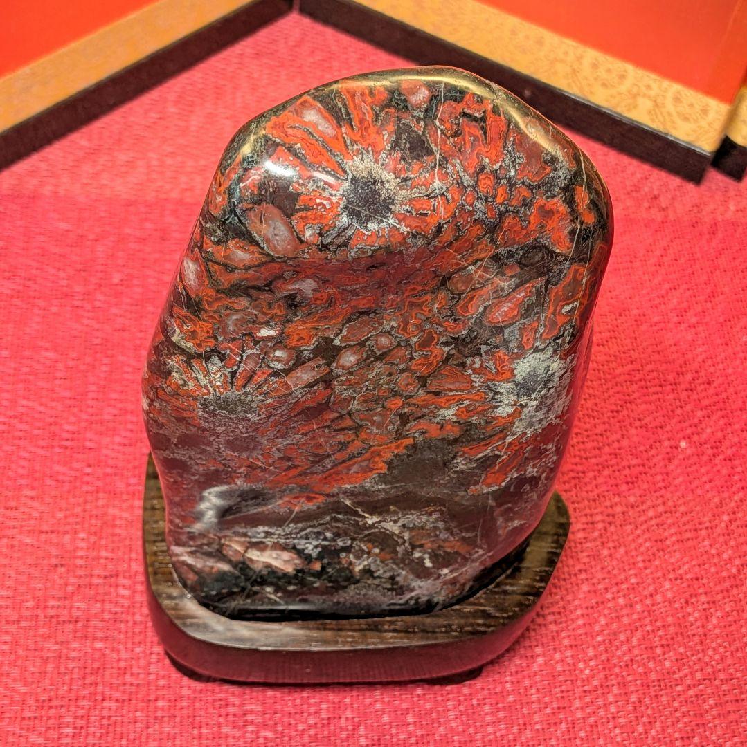 菊花石 岐阜県根尾谷産1.1㌔ 鑑賞石 観賞石 水石 盆石 天然石 置物