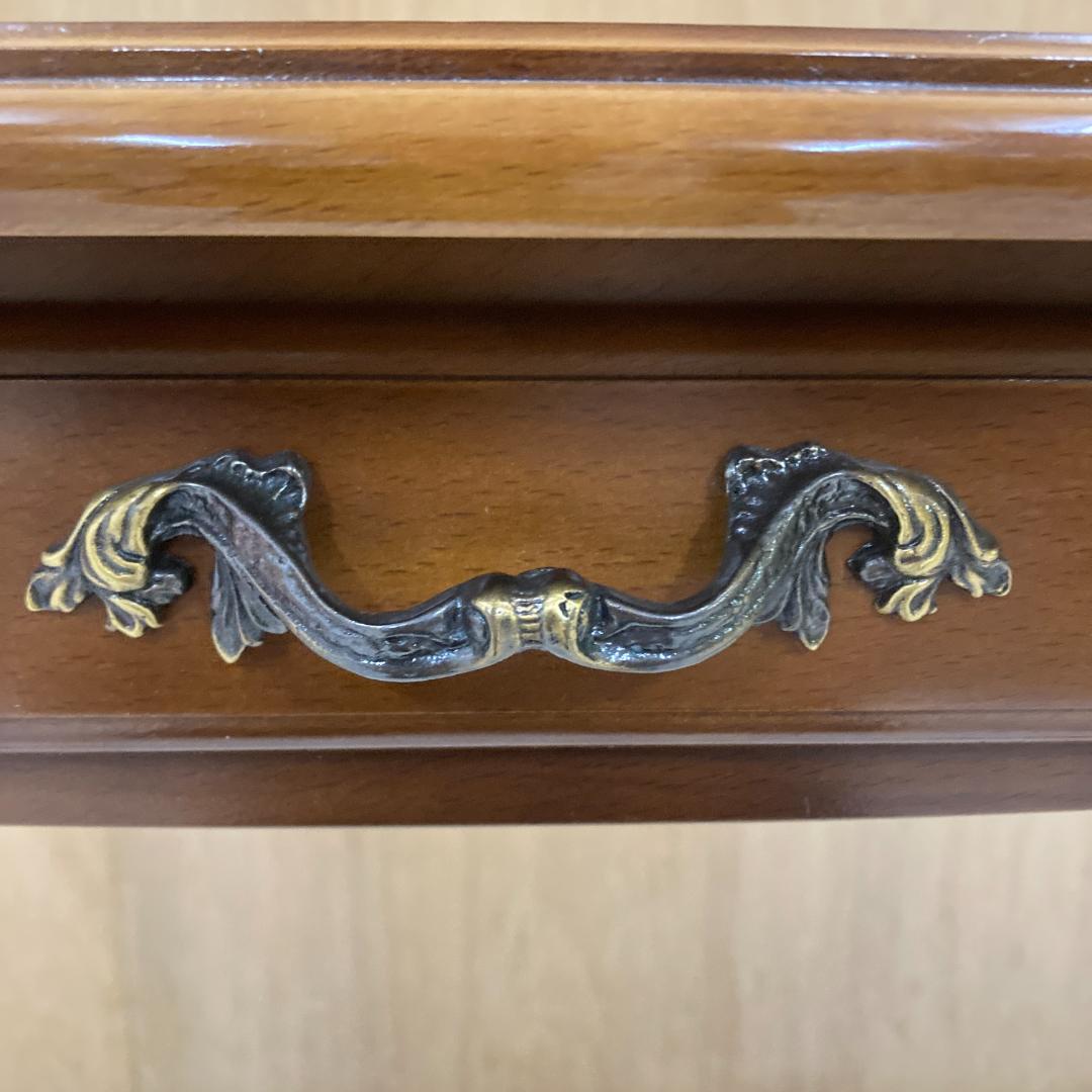 【カリモク】コンソールテーブル　猫脚　サイドテーブル