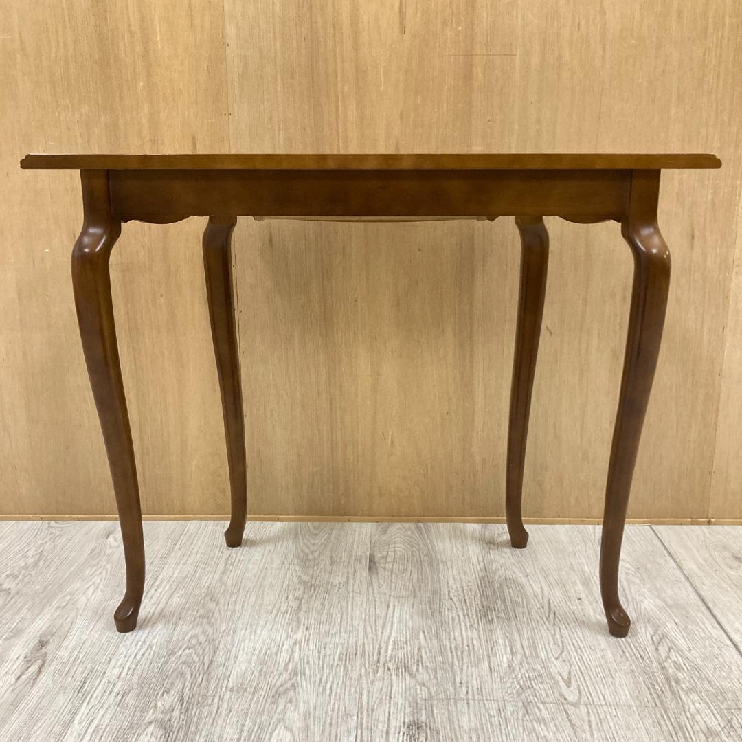 【カリモク】コンソールテーブル　猫脚　サイドテーブル