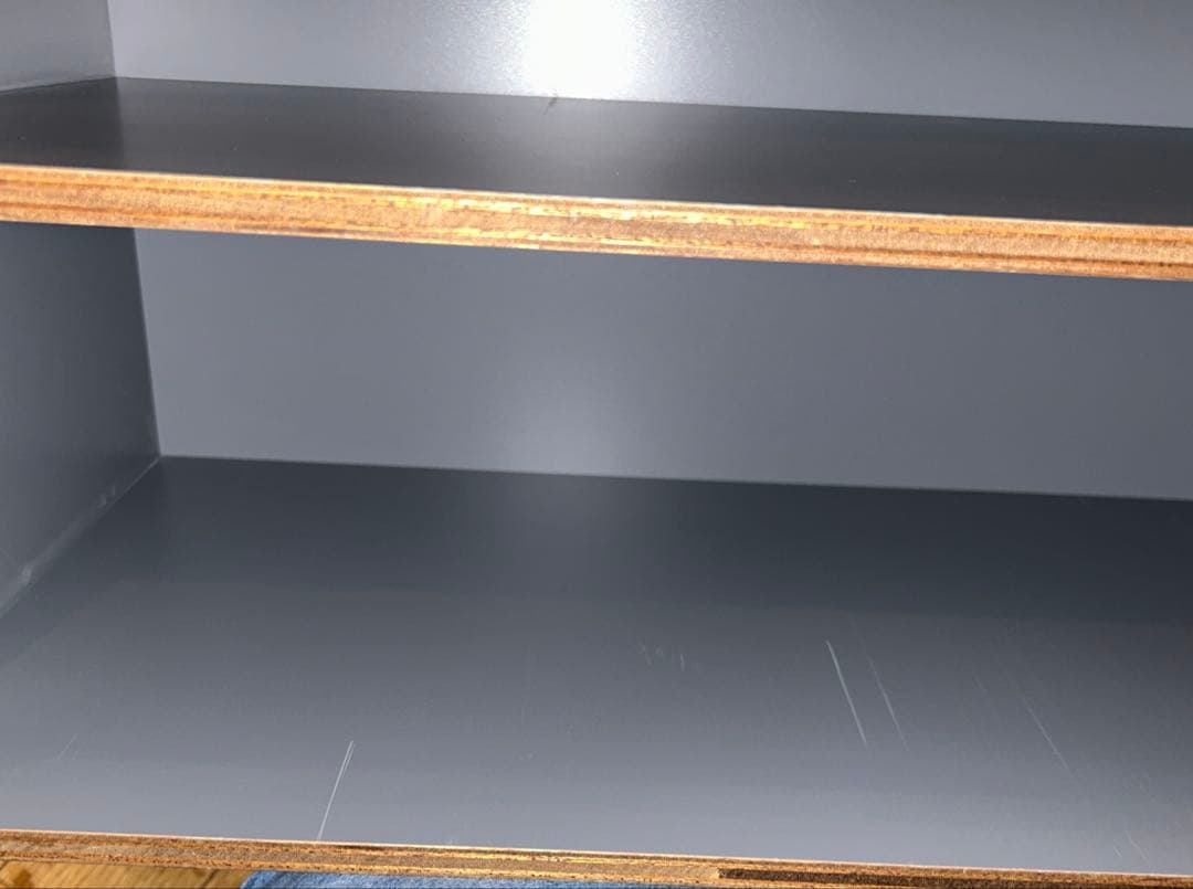 値下げLAUANSHELVES ラワンシェルブズ　グレーd&department