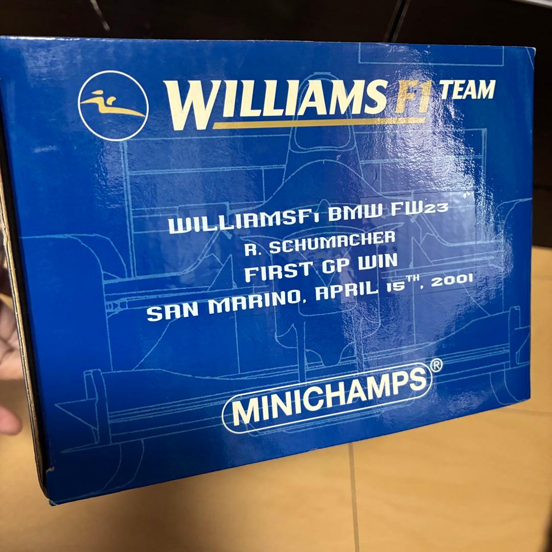 BMW ウィリアムズ　テディベア　FW23 ミニチャンプス　F1