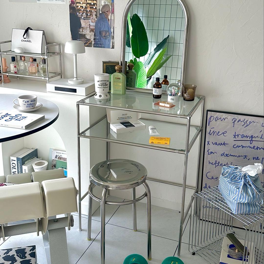 O'gre オグレ モジュールステンレスドレッサー サイドテーブル