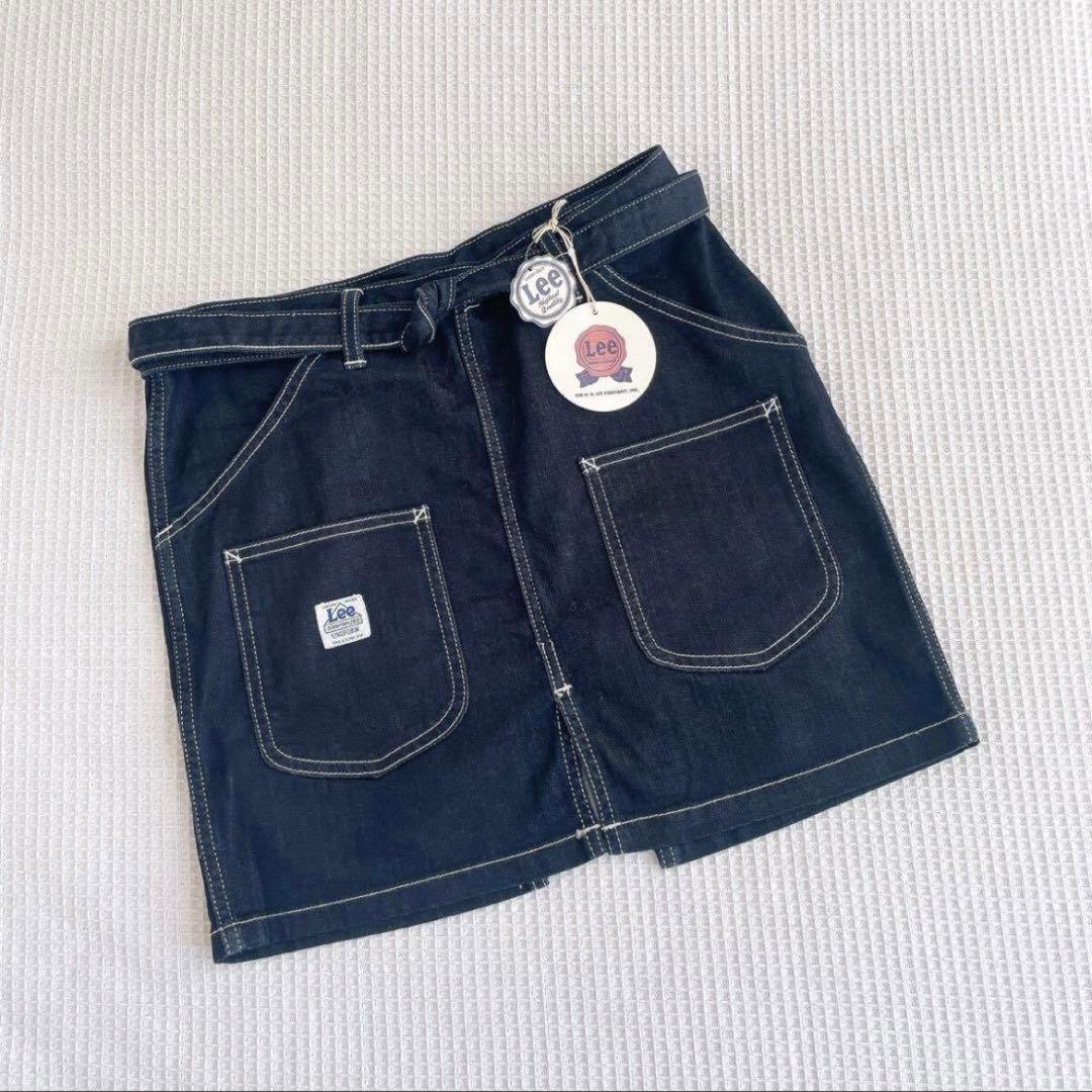 新品★リーLeeショートエプロン デニム キッチン アウトドア ユニセックス