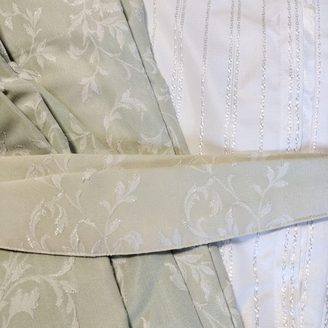 ⑭幅135×185(1枚)×2 レースドレープセット　スミノエ