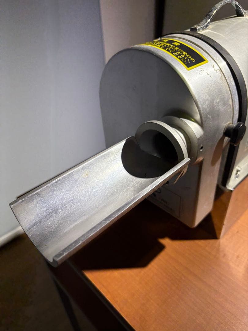 　高速ネギ刻み機　動作確認　ネギ刻み確認済み