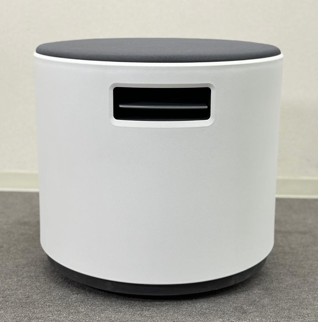 スチールケース■ターンストーンブイ　バランスチェア　スツール　オフィス　ホワイト