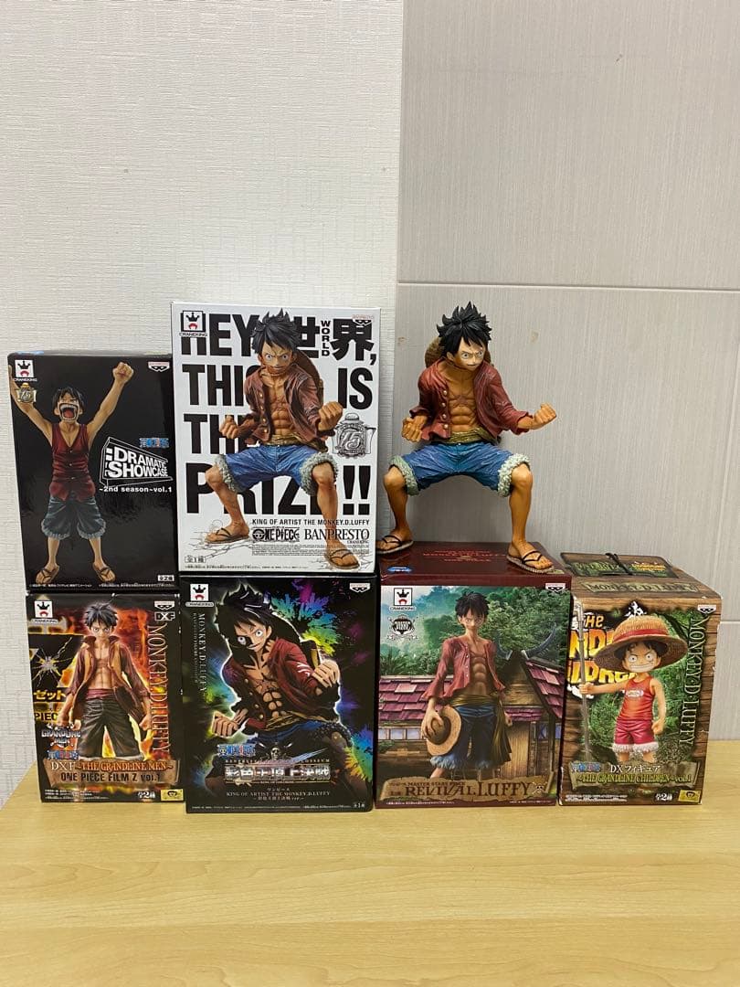 最安値・早い者勝ち】ONE PIECE ルフィ フィギュア 6体 まとめ売り