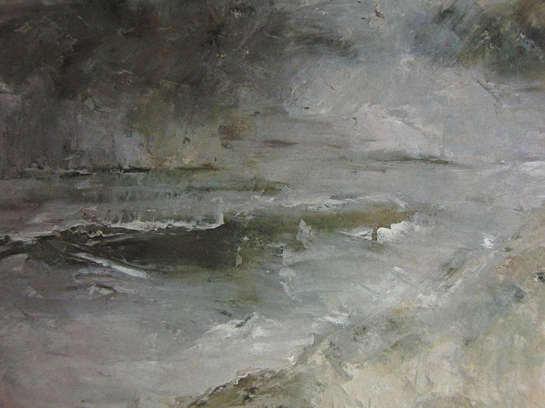 ベルナール・ビュッフェ、【La mer】、希少な額装用画集より、厳選、新品額装