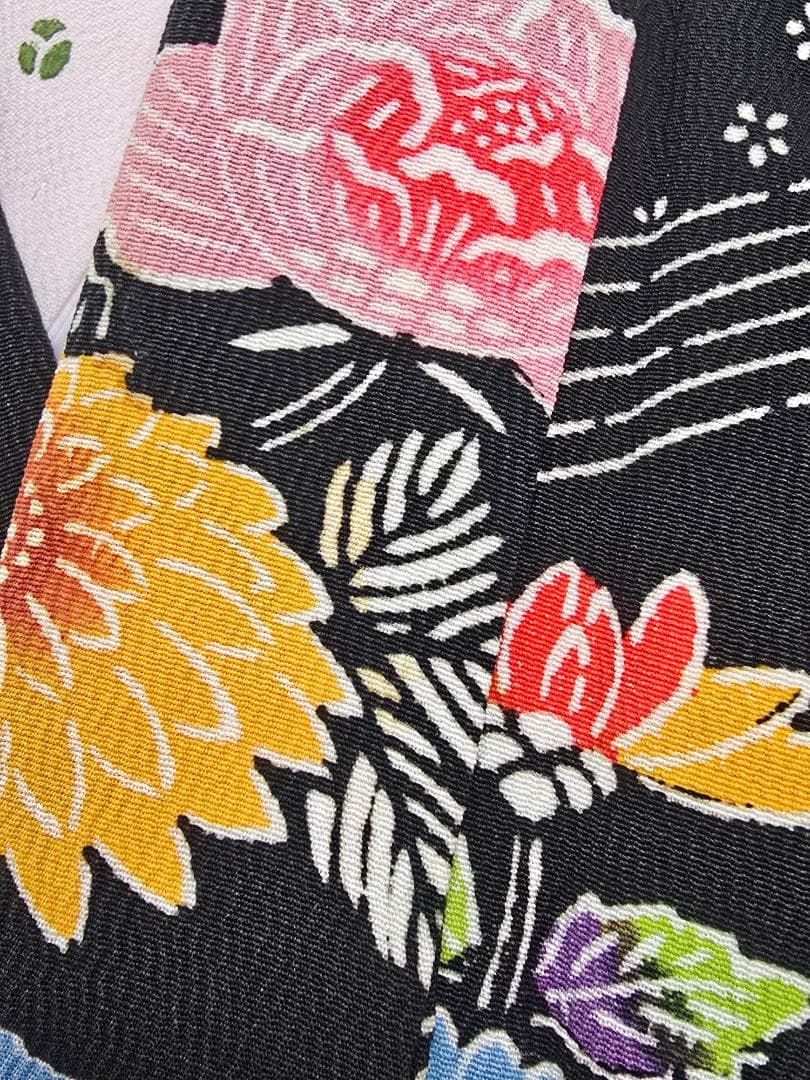 七五三　7歳　 正絹　着物　セット　女の子 c99