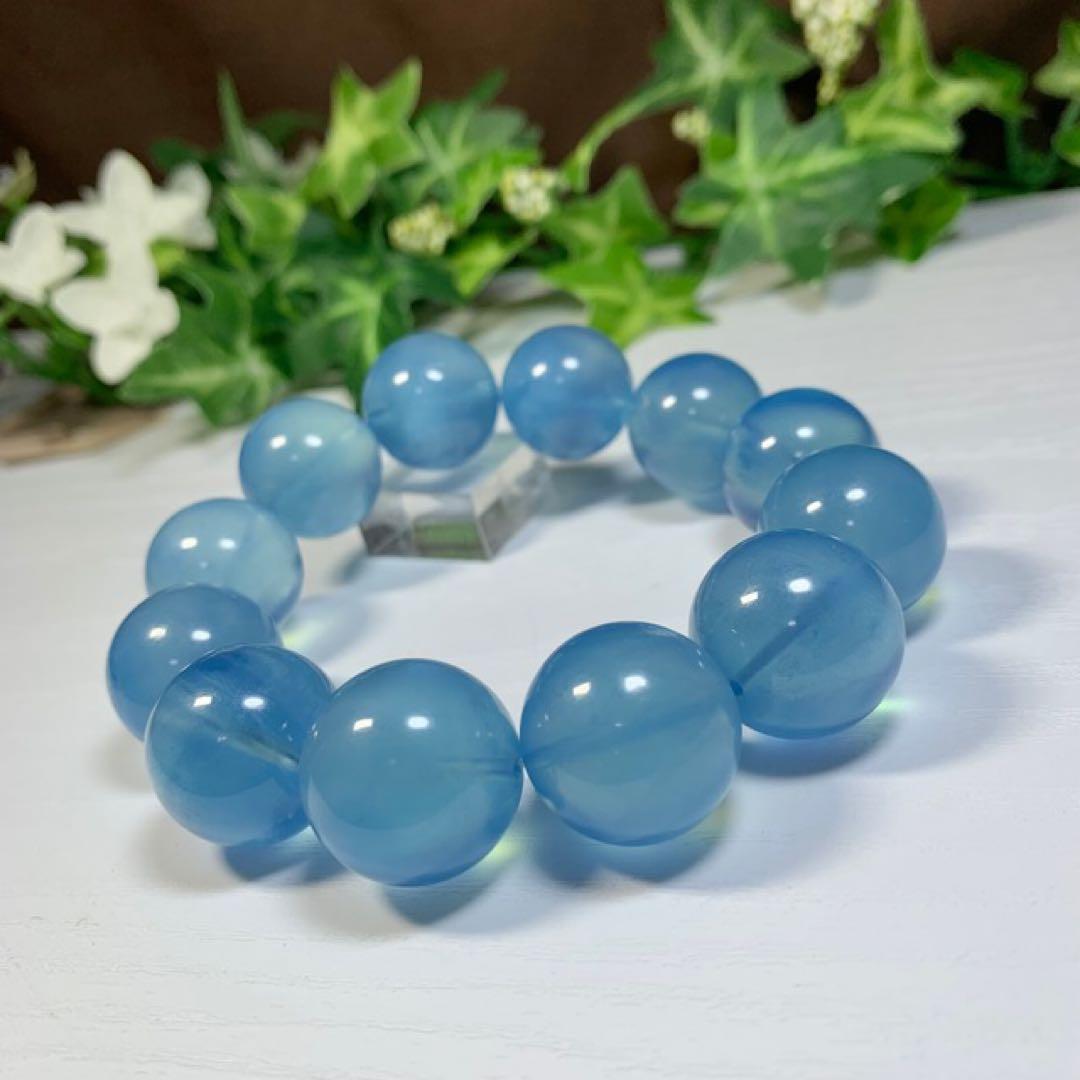 空色☆希少プレミアム☆大玉アクアマリン・鑑別書付き