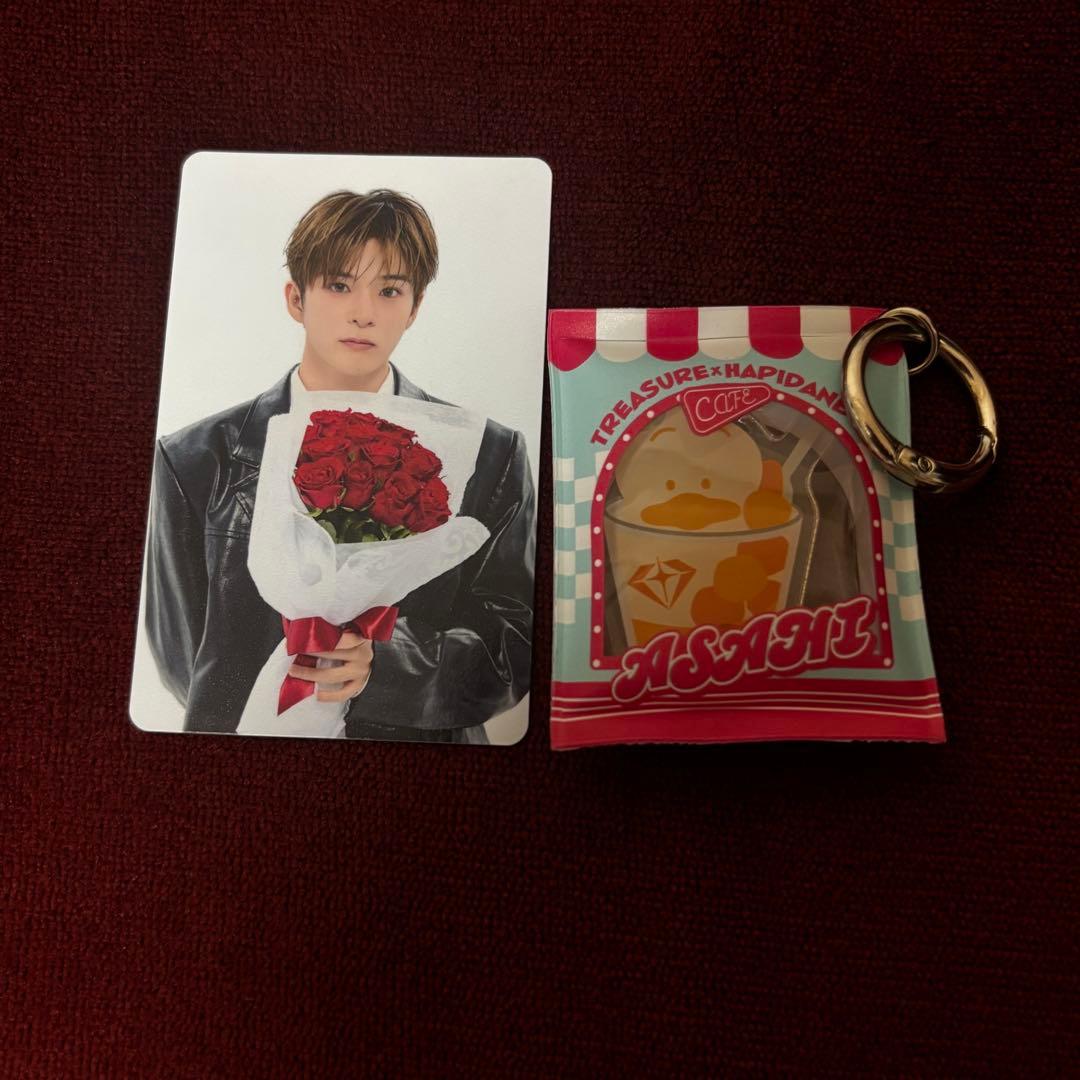 treasure はぴだんぶいカフェ トレカ アサヒ - メルカリ