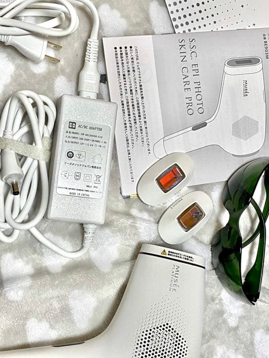 化粧水、ボディローション、脱毛器