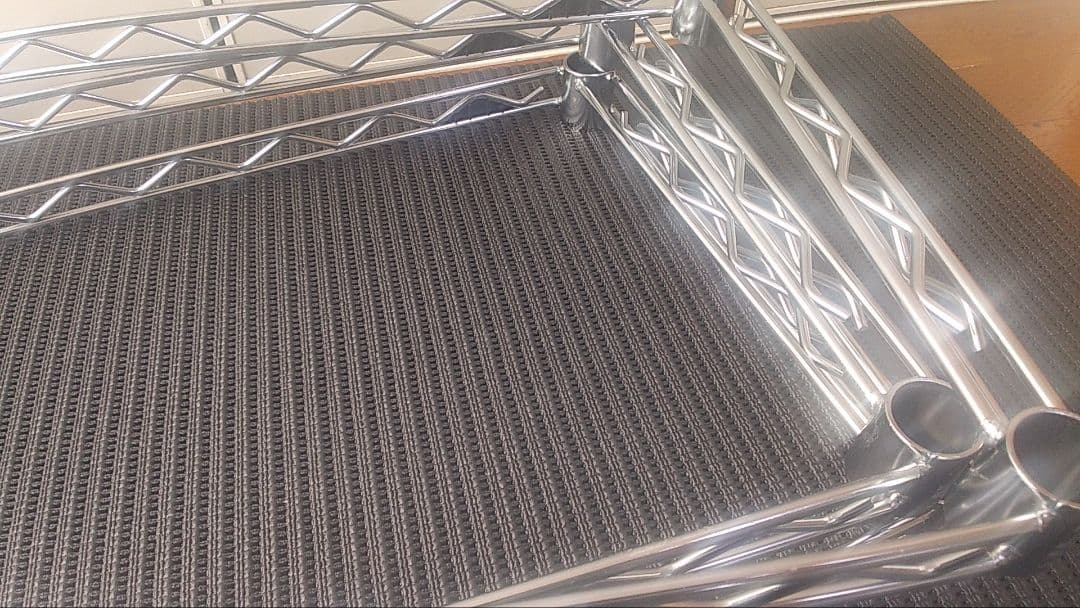 エレクター　送料込み　 ファイルワゴン　3段 キャスター付き