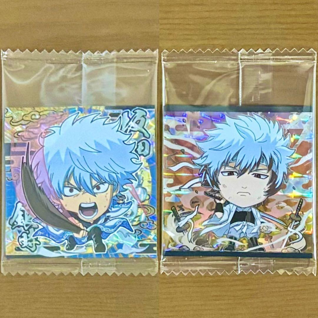 銀魂ウエハースシール 2枚セット SR坂田銀時 SEC白夜叉 - メルカリ