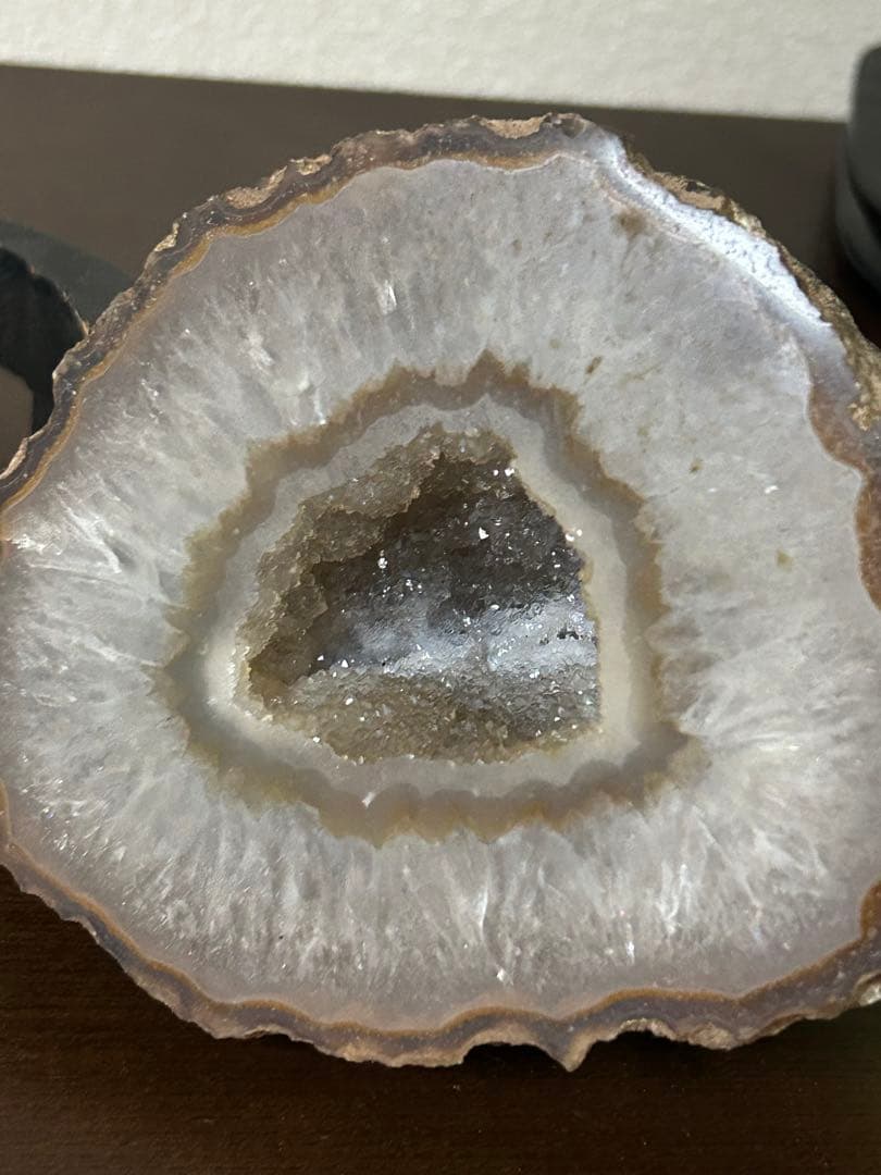 アゲート 瑪瑙 メノウ 原石 グレーブラウン 鑑賞石 - メルカリ