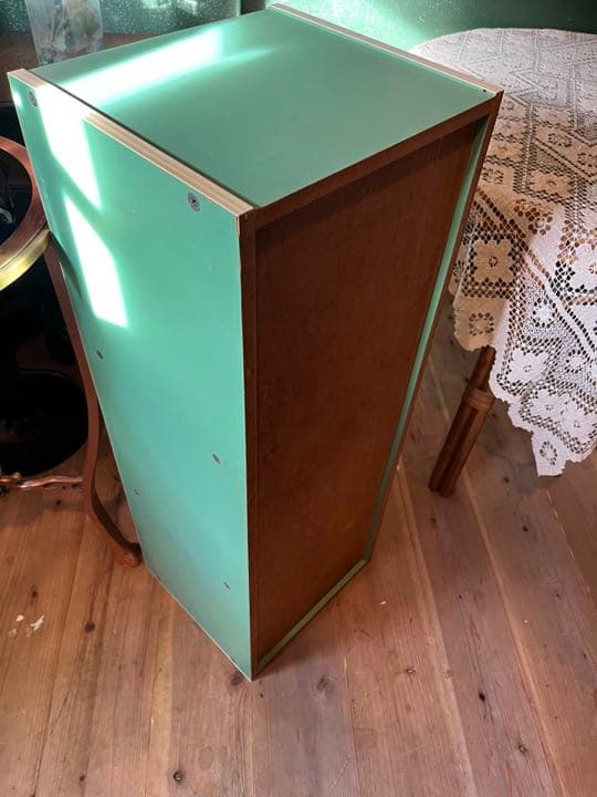 棚 ラック 昭和レトロ レトロポップ インテリア 緑 グリーン 当時物